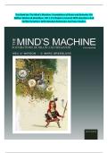 Test Bank for The Mind&rsquo;s Machine&colon; Foundations of Brain and Behavior 5th Edition Watson & Breedlove &vert;All 1-15 Chapters Covered With Questions And Verified Solutions With Detailed Rationales And Case Studies&period;