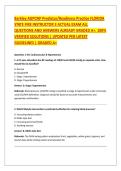 Barkley AGPCNP Predictor&sol;Readiness Practice FLORIDA &NewLine;STATE FIRE INSTRUCTOR 3 ACTUAL EXAM ALL &NewLine;QUESTIONS AND ANSWERS ALREADY GRADED A&plus;&period; 100&percnt; &NewLine;VERIFIED SOLUTIONS &vert; UPDATED PER LATEST &NewLine;GUIDELINES &vert; GRADED A&plus;
