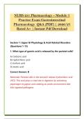 NURS 251 Pharmacology Exam Prep Bundle &vert; Practice Q&A 2026 &lpar;PDF&rpar;s &vert; 100&percnt; Pass Assured &vert; Instant Pdf Download