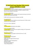 NU 664 Final Exam Questions With Accurate &NewLine;Answers 20252026 A&plus; Grade
