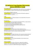 NU 664 Review Exam Questions With Accurate &NewLine;Answers 20252026 A&plus; Grade 