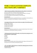WOBC CVID EXAM WITH COMPLETE SOLUTIONS 100&percnt; VERIFIED &excl;&excl;&NewLine;