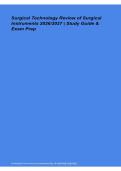 Surgical Technology Review Surgical Instruments Study Guide Exam Prep 2026&sol; 2027