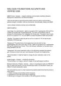 WGU D439 FOUNDATIONS ACCURATE AND VERIFIED 2026