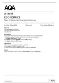 2026 AQA A-Level Economics Paper 2 QP & MS &lbrack;2026&rsqb;