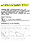 IAAI CFI Study Questions &vert; Revision & Past-Paper Style Practice with Accurate Answers &vert; Updated 2026&sol;2027