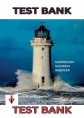 Managerial Accounting 18th Edition Ray Garrison Eric Noreen Peter Brewer test bank with practice questions and exam preparation material