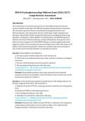 NR546 Psychopharmacology Midterm Exam &lpar;2026&sol;2027&rpar; &ndash; Comprehensive Assessment &vert; 100 Practice Questions with Verified Answers
