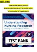 Understanding Nursing Research&colon; Building an Evidence-Based Practice &lpar;8th Edition&rpar;