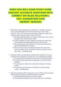 NURS 5350 M2L3 EXAM STUDY GUIDE &NewLine;2026&sol;2027 ACCURATE QUESTIONS WITH &NewLine;CORRECT DETAILED SOLUTIONS &vert;&vert; &NewLine;100&percnt; GUARANTEED PASS &NewLine;<NEWEST VERSION> 