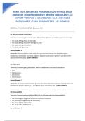 NURS 6521 ADVANCED PHARMACOLOGY FINAL EXAM 2026&sol;2027 &vert; COMPREHENSIVE REVIEW &lpar;MODULES 1-4&rpar; &vert; EXPERT VERIFIED &vert; 100 VERIFIED Q&A &vert; DETAILED RATIONALES &vert; PASS GUARANTEED &ndash; A&plus; GRADED