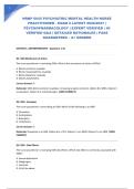 NRNP 6645 PSYCHIATRIC MENTAL HEALTH NURSE PRACTITIONER - EXAM 2 LATEST 2026&sol;2027 &vert; PSYCHOPHARMACOLOGY &vert; EXPERT VERIFIED &vert; 40 VERIFIED Q&A &vert; DETAILED RATIONALES &vert; PASS GUARANTEED &ndash; A&plus; GRADED