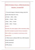 BIOD 210 Module 5 Exam 2026 &ndash; Genetics Exam Questions &vert; Portage Study Guide
