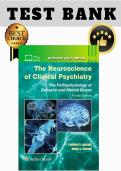 Test Bank for The Neuroscience of Clinical Psychiatry&comma; 4th Edition by Higgins & George &vert; All chapters