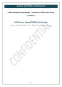 Test Bank for Understanding Pharmacology&colon; Essentials for Medication Safety&comma; 2nd Edition by M&period; Linda Workman & Linda A&period; LaCharity &vert; 1&comma;200 Original NCLEX-RN & NGN-Style Pharmacology Practice Questions&comma; Answers & Detailed Rationales &vert; Chapter-Aligned