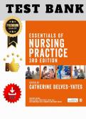 Test Bank for Essentials of Nursing Practice&comma; 3rd Edition by Catherine Delves-Yates &vert; All Chapters 