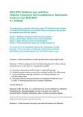 WGU D909 Healthcare Law and Ethics -&NewLine;Objective Assessment &lpar;OA&rpar; Comprehensive Examination &vert;&NewLine;Academic Year 2026&sol;2027&NewLine;A&plus; GRADED&NewLine;