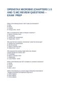 OPENSTAX MICROBIO &lpar;CHAPTERS 1-3 AND 7&rpar; MC REVIEW QUESTIONS -- EXAM  PREP 