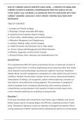 NUR 257 CHRONIC HEALTH CONCEPTS FINAL EXAM &mdash; CONCEPTS OF AGING AND&NewLine;CHRONIC ILLNESS IN NURSING &vert; COMPREHENSIVE PRACTICE EXAM & ACTUAL&NewLine;STUDY GUIDE &vert; FULL TESTBANK &vert; 30 ADVANCED PRACTICE QUESTIONS WITH 100&percnt;&NewLine;CORRECT ANSWERS &vert; 2026&sol;2027 LATEST UPDATE &vert; VERI
