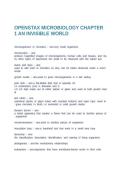 OPENSTAX MICROBIOLOGY CHAPTER 1 AN INVISIBLE WORLD QUESTIONS AND ANSWERS