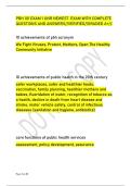 PBH 101 EXAM 1 UNR NEWEST EXAM WITH COMPLETE &NewLine;QUESTIONS AND ANSWERS&sol;&sol;VERIFIED&sol;&sol;GRADED A&plus;&sol;&sol;