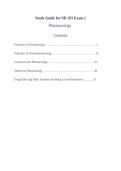 NR 293 Exam 1 Study Guide &vert; Pharmacology for Nursing Practice &vert; Chamberlain Nursing &vert; 2026