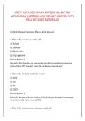 NR 567 ADVANCED PHARM MIDTERM EXAM GUIDE &NewLine;ACTUAL EXAM QUESTIONS AND CORRECT ANSWERS WITH &NewLine;WELL DETAILED RATIONALES 