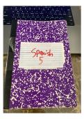 Comprehensive Spanish 5 &lpar;Spanish Level 3 &rpar;Master Notebook Notes &lpar;Grammar&comma; Verbs & Vocabulary&rpar;