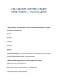 CDL EXAM BUNDLE QUESTIONS WITH VERIFIED ANSWERS
