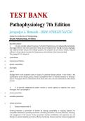 Test Bank for Pathophysiology 7th Edition by Jacquelyn L&period; Banasik &ndash; Verified Answers 2026&sol;2027