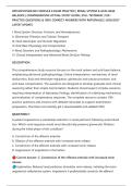 PATHOPHYSIOLOGY MODULE 8 EXAM PRACTICE &vert; RENAL SYSTEM & ACID-BASE&NewLine;BALANCE &vert; COMPREHENSIVE ACTUAL STUDY GUIDE &vert; FULL TESTBANK &vert; 120&plus;&NewLine;PRACTICE QUESTIONS & 100&percnt; CORRECT ANSWERS WITH RATIONALES &vert; 2026&sol;2027&NewLine;LATEST UPDATE