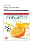 TEST BANK FOR GENERAL&comma; ORGANIC&comma; & BIOLOGICAL CHEMISTRY 4TH EDITION BY JANICE SMITH &vert; Complete Chapters 1-24 with Verified Questions & Answers