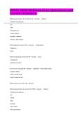 BSNC 6000 Midterm Prep Questions and Correct Answers&period;