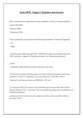 Texas MPJE - Chapter 3 Questions And Answers