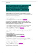 CNOR Certified Nurse Operating Room Exam &colon; The Complete 500&plus; Q&A Study Guide with Verified Answers & Elaborated Rationales
