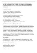 SIE &lpar;SECURITIES INDUSTRY ESSENTIALS&rpar; EXAM PRACTICE &vert; COMPREHENSIVE&NewLine;ACTUAL STUDY GUIDE & FULL TESTBANK &vert; 120&plus; PRACTICE QUESTIONS & 100&percnt;&NewLine;CORRECT ANSWERS &vert; 2026&sol;2027 LATEST UPDATE &vert; VERIFIED SOLUTIONS WITH&NewLine;RATIONALES