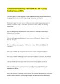 California State University-Fullerton MGMT 339 Exam 1 &vert;&vert; Faultless Answers 100&percnt;&period;