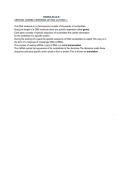 Molecular biology and biomolecules 