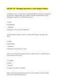 &lpar;MGMT 339 - Managing Operations&rpar; &vert;&vert; with Complete Solution&period;