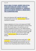 MHA 710 Exam 1 Study Guide&colon; 200 Healthcare Administration Q&As