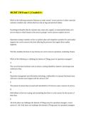 MGMT 339 Exam 1 &vert;&vert; Graded A&plus;&period;