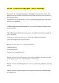 MGMT 425 FINAL EXAM &vert;&vert; 100&percnt; EXACT ANSWERS&period;