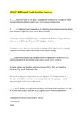 MGMT 449 Exam 1 &vert;&vert; with Certified Answers&period;