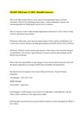 MGMT 500 Exam I &vert;&vert; 100&percnt; Detailed Answers&period;