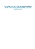 NCCCO Core Exam 2027 &vert; 100 Questions & Detailed Answers &vert; Verified &vert; Updated 2027&sol;2028