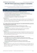 APEX NIH Stroke Scale Group A Patients 1-6 2026&sol;2027 &vert; Verified Answers &vert; A&plus; Graded&NewLine;&NewLine;