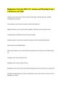 Binghamton University BIOL 251- Anatomy and Physiology Exam 1 &vert;&vert; All Answers are Valid&period;