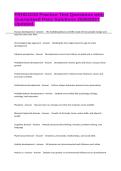 FRHD1010 Practice Test Questions with Guaranteed Pass Solutions 2026&sol;2027 Updated&period;
