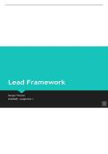 LEAD 6001 ASSIGNMENT 1- LEAD FRAMEWORK &vert; 2026 UPDATE WITH COMPLETE SOLUTIONS - AMERICAN COLLEGE OF EDUCATION&period;