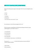 BIOL 1121 - Exam Prep &vert;&vert; 100&percnt; Verified Solutions&period;